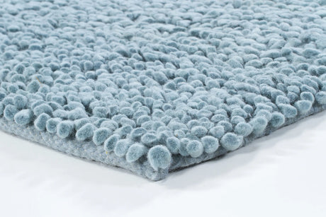 Chandra Strata STR-1124 Blue rug, corner detail