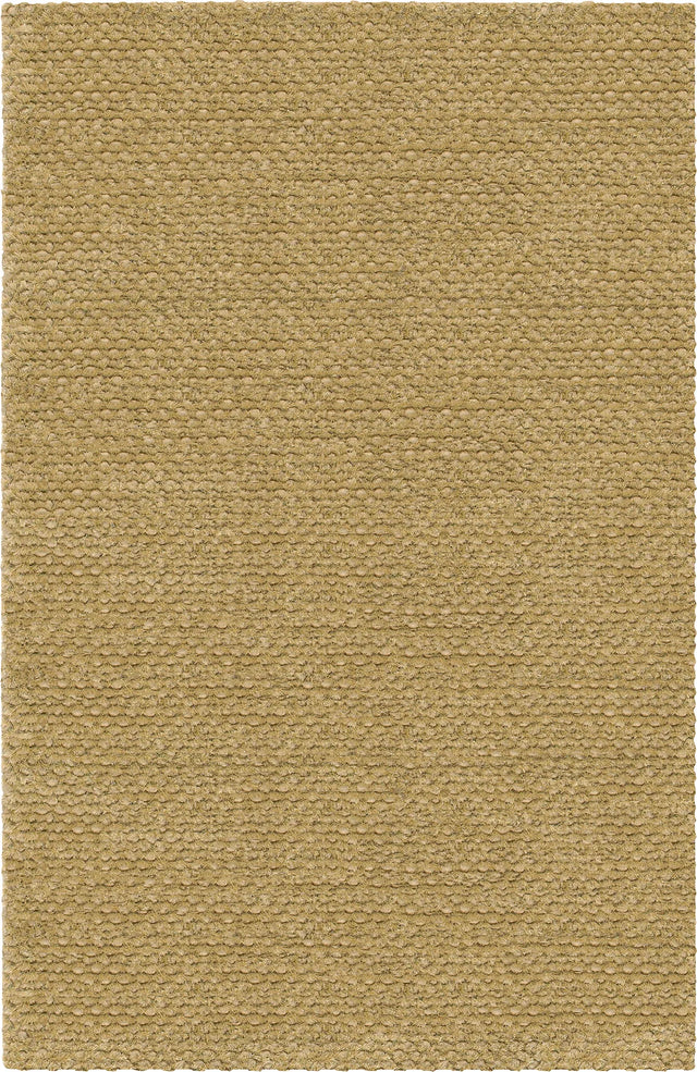 Chandra Strata STR-1160 Gold and Tan rug, flat view