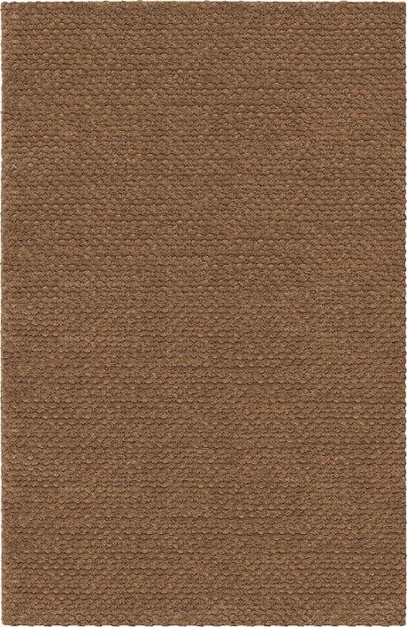 Chandra Strata STR-1161 Brown rug, flat view