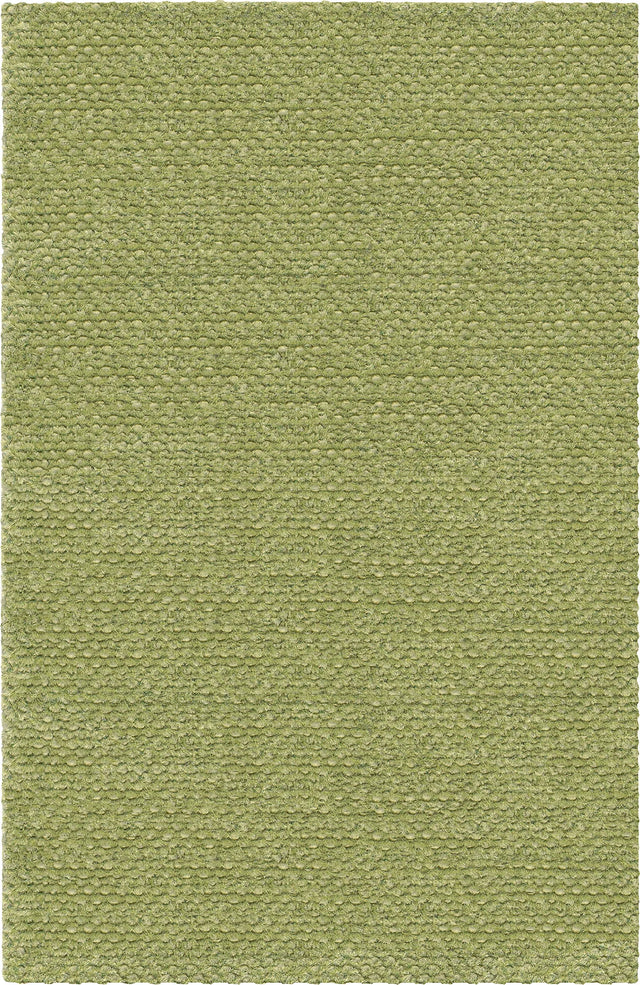 Chandra Strata STR-1163 Green rug, flat view