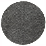 Chandra Strata STR-1165 Dark Grey round rug, flat view
