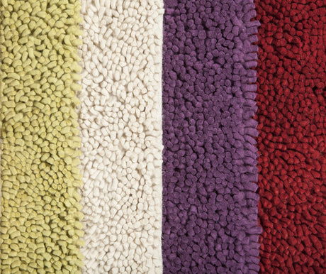 Chandra Strata rug collection, family color assortment