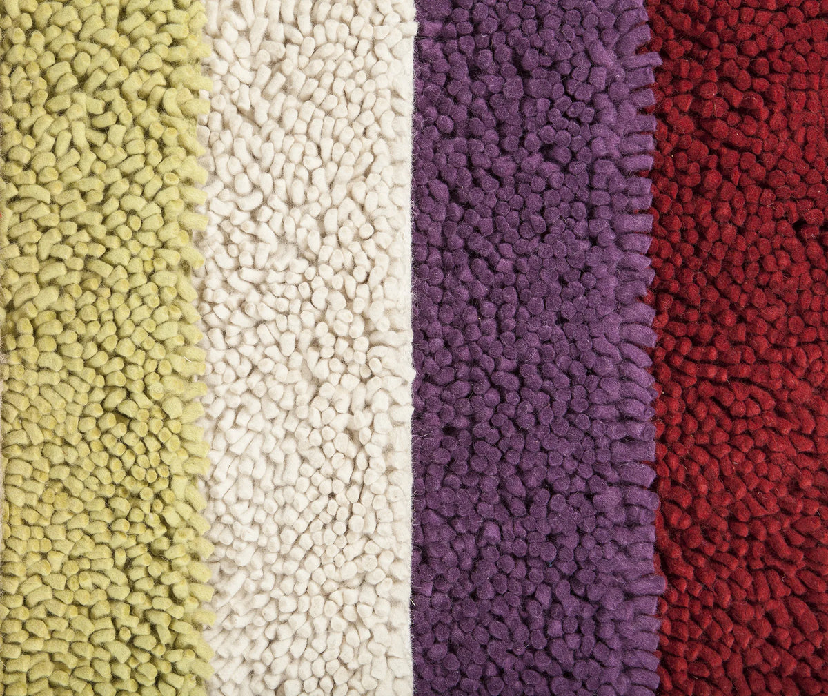 Chandra Strata rug collection, family color assortment