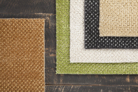 Chandra Strata rug collection, family color assortment