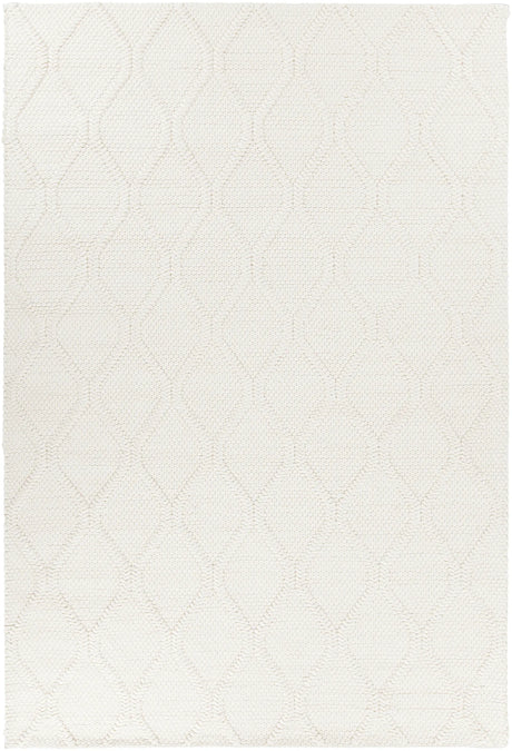 Chandra Sujan SUJ-34700 White rug, flat view