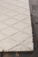 Chandra Sujan SUJ-34701 Beige rug, corner detail