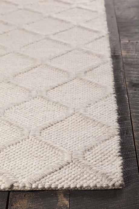 Chandra Sujan SUJ-34701 Beige rug, corner detail
