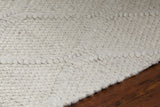 Chandra Sujan SUJ-34701 Beige rug, side detail view