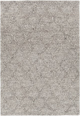Chandra Sujan SUJ-34702 Charcoal rug, flat view