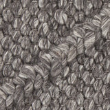 Chandra Sujan SUJ-34702 Charcoal rug, texture close-up