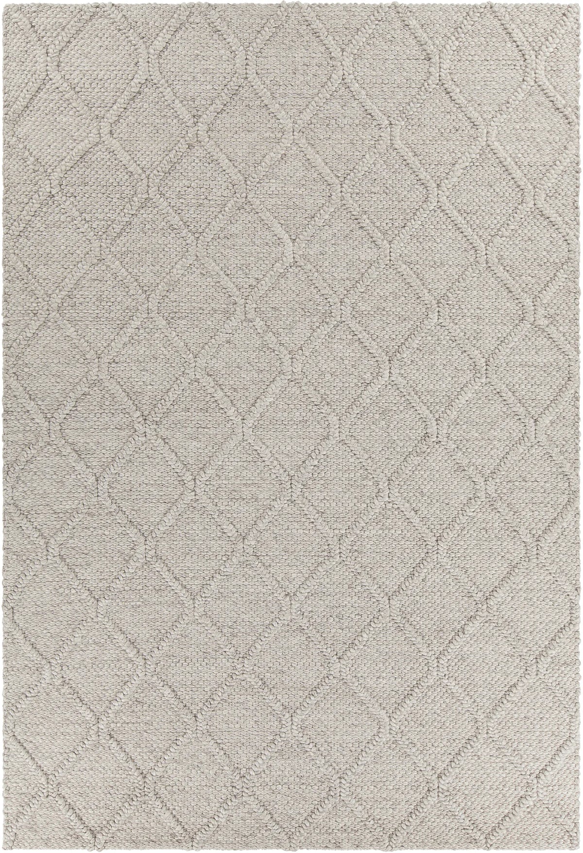 Chandra Sujan SUJ-34703 Grey rug, flat view