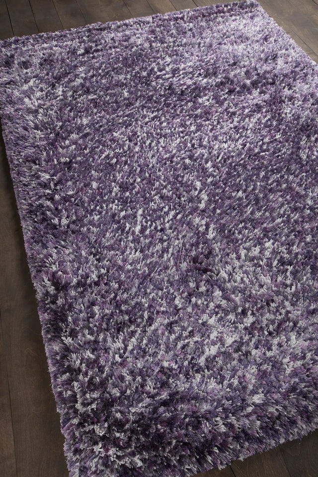 Chandra Supros SUP-36701 Purple Multi rug, angled side view