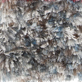 Chandra Supros SUP-36703 Blue and Brown Multi rug, texture close-up