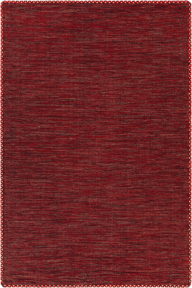 Chandra Sybil SYB-46001 Orange rug, flat view