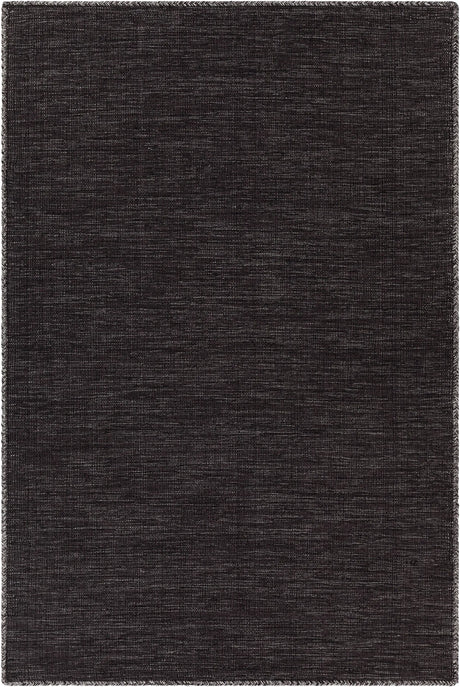 Chandra Sybil SYB-46003 Black rug, flat view