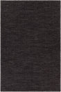 Chandra Sybil SYB-46003 Black rug, flat view