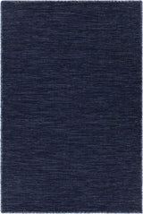 Chandra Sybil SYB-46004 Navy rug, flat view