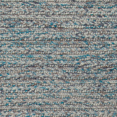 Chandra Sylvie SYL-48000 Blue and Grey and White rug, texture close-up