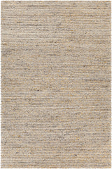 Chandra Sylvie SYL-48003 Yellow and Grey and White rug, flat view