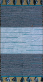 Chandra Tanya TAN-45928 Blue and Black rug, flat view