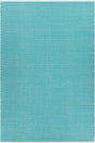 Chandra Tanya TAN-45932 Teal and White rug, flat view