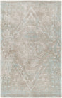 Chandra Tayla TAY-42404 Beige and White and Charcoal rug, flat view