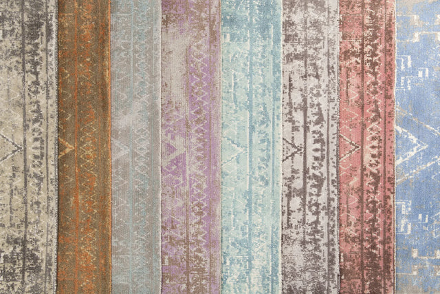 Chandra Tayla rug collection, family color assortment