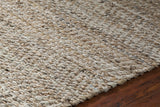 Chandra Tenola TEN-37600 Beige rug, side detail view