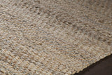 Chandra Tenola TEN-37602 Silver rug, side detail view