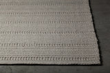 Chandra Tia TIA-48102 Grey rug, corner detail