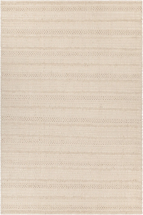 Chandra Tia TIA-48103 White rug, flat view