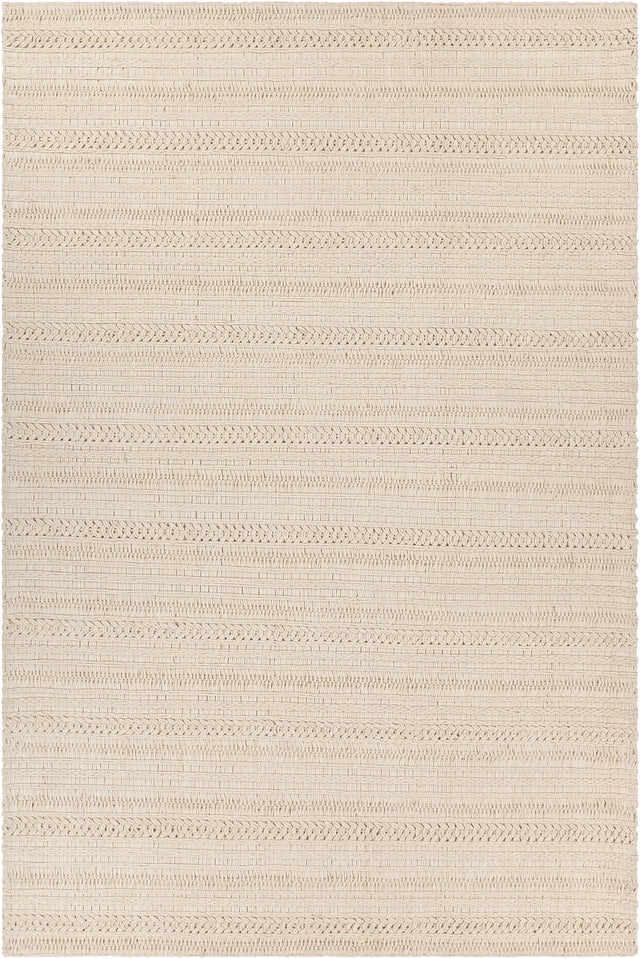 Chandra Tia TIA-48103 White rug, flat view