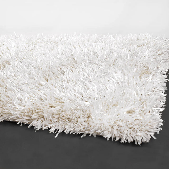 Chandra Tirish TIR-19304 White rug, corner detail