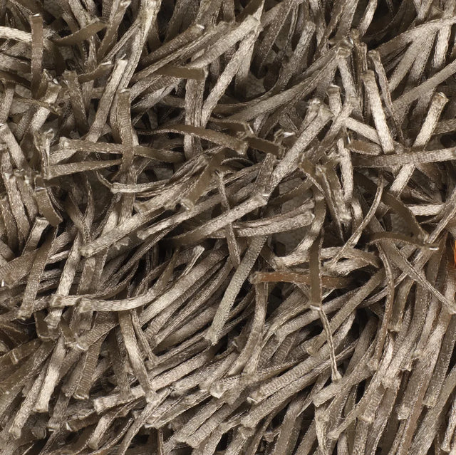 Chandra Tirish TIR-19307 Taupe rug, texture close-up