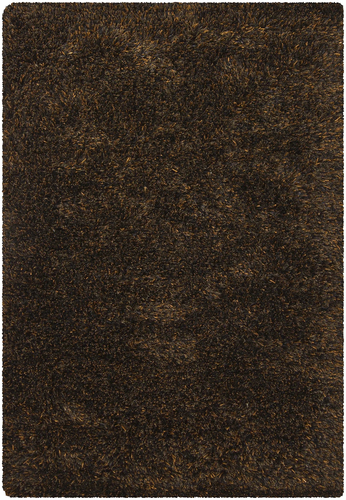 Chandra Tulip TUL-17403 Brown and Black rug, flat view