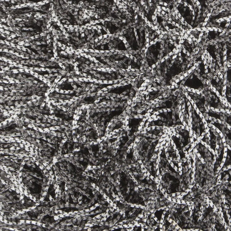 Chandra Tyra TYR-43601 Grey and Black rug, texture close-up