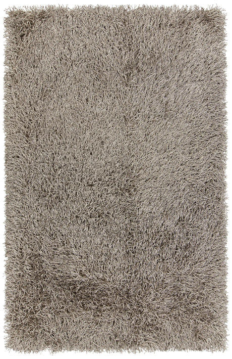 Chandra Tyra TYR-43602 Beige and Black rug, flat view