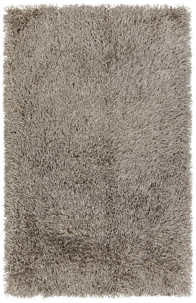 Chandra Tyra TYR-43602 Beige and Black rug, flat view
