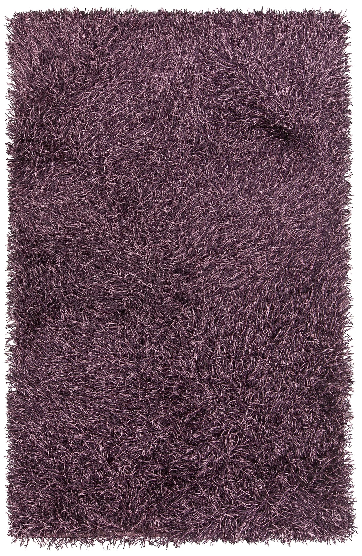 Chandra Tyra TYR-43603 Purple and Black and Pink rug, flat view