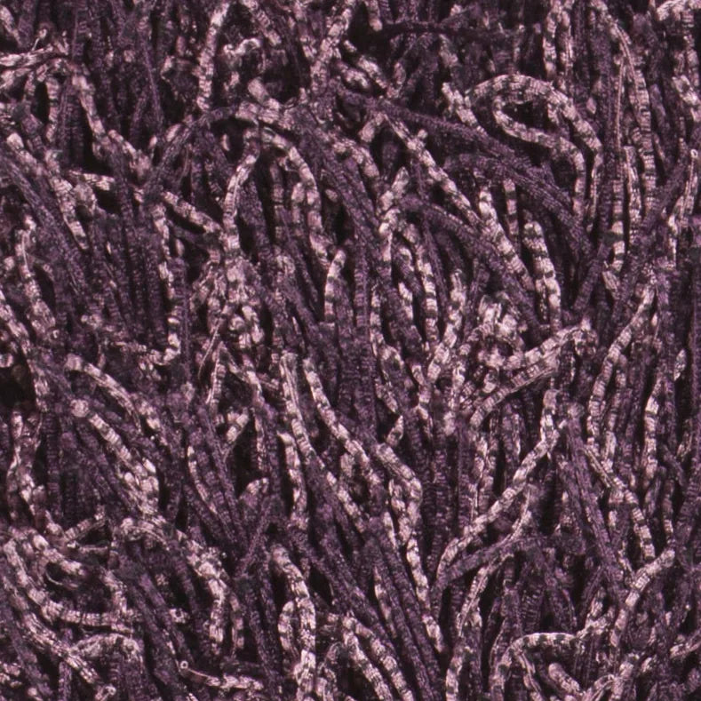Chandra Tyra TYR-43603 Purple and Black and Pink rug, texture close-up