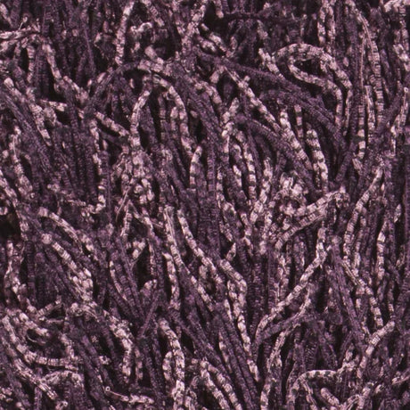 Chandra Tyra TYR-43603 Purple and Black and Pink rug, texture close-up