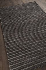Chandra Ulrika ULR-15900 Grey rug, angled side view