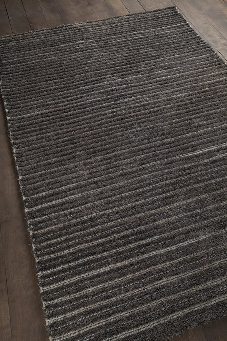 Chandra Ulrika ULR-15900 Grey rug, angled side view