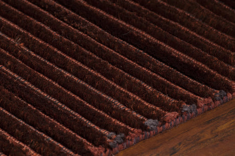 Chandra Ulrika ULR-15901 Red rug, side detail view
