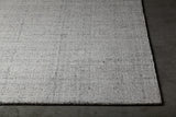 Chandra Uma UMA-48302 Silver rug, corner detail