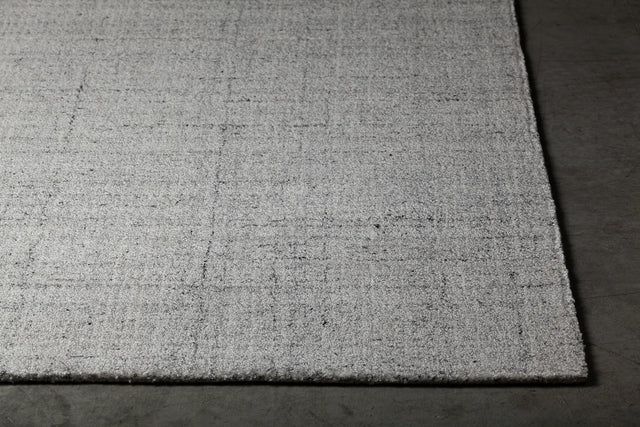 Chandra Uma UMA-48302 Silver rug, corner detail