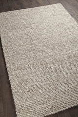 Chandra Valencia VAL-24400 Beige and Tan rug, angled side view