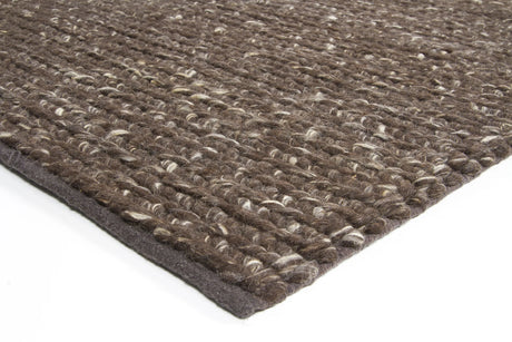 Chandra Valencia VAL-24403 Brown and Beige rug, corner detail