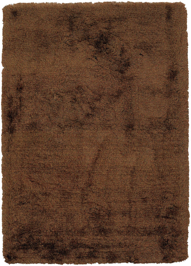 Chandra Vani VAN-13601 Brown and Rust rug, flat view