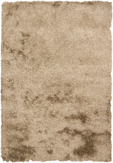 Chandra Vani VAN-13602 Tan and Beige rug, flat view
